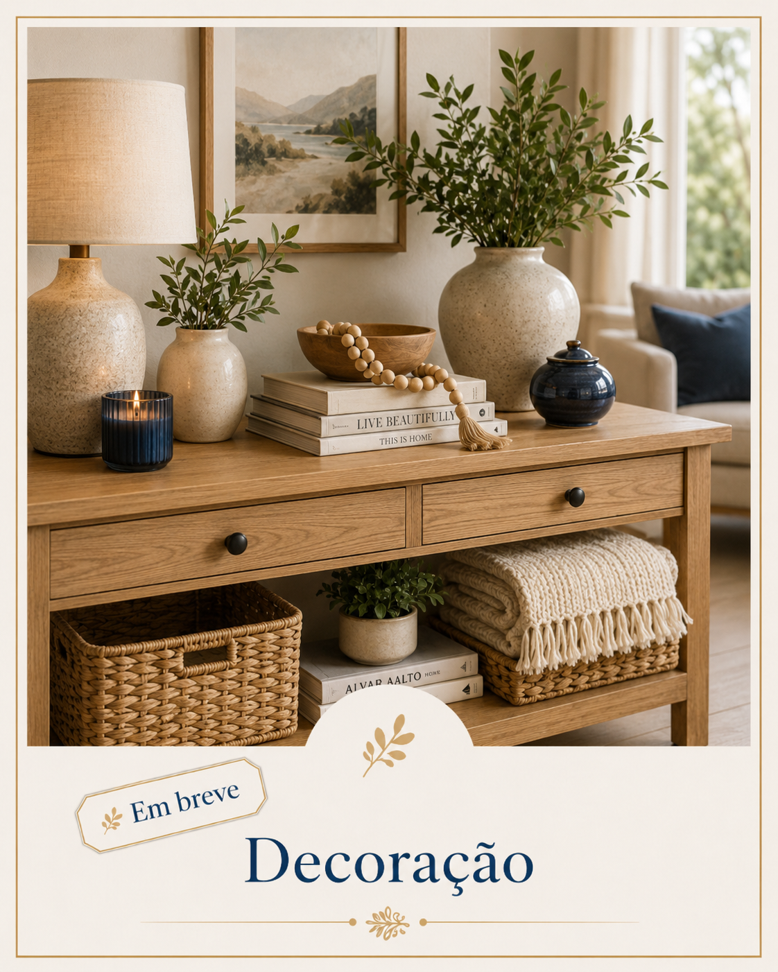 Decoração — nova seção da Perfeccion em breve